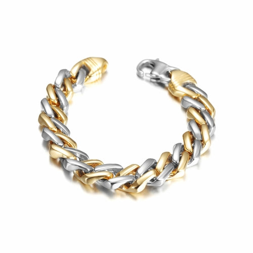 Cuban Chain Bracelet with Lobster Clasp